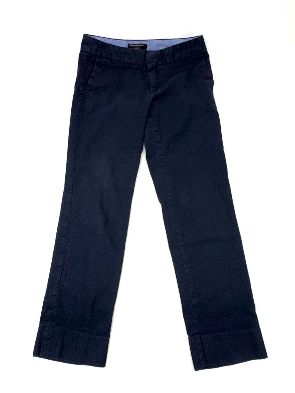Banana Republic Black "Caprice" Cropped/Capri Pants - Size 0